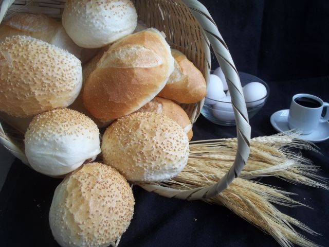 Pão Francês com Gergelim 